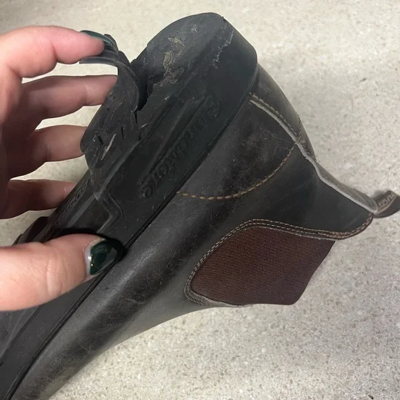 Blundstone Men's Dark Brown and Black Leather Boots - Picture 9 of 10